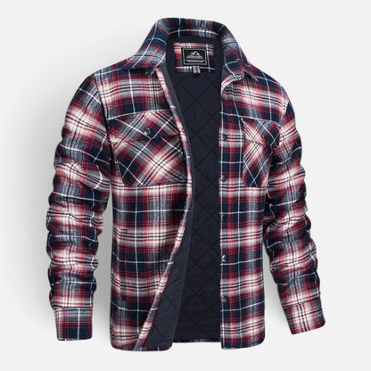 Duvrier | Men's Checked Flannel Jacket