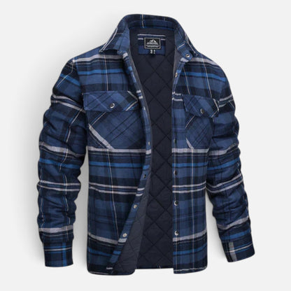 Duvrier | Men's Checked Flannel Jacket