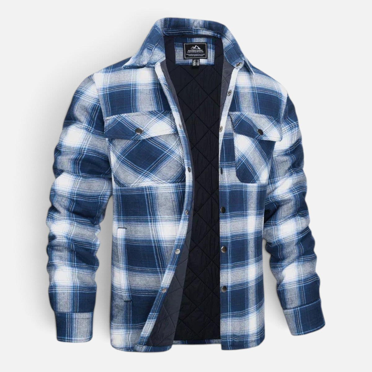 Duvrier | Men's Checked Flannel Jacket