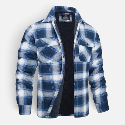 Duvrier | Men's Checked Flannel Jacket
