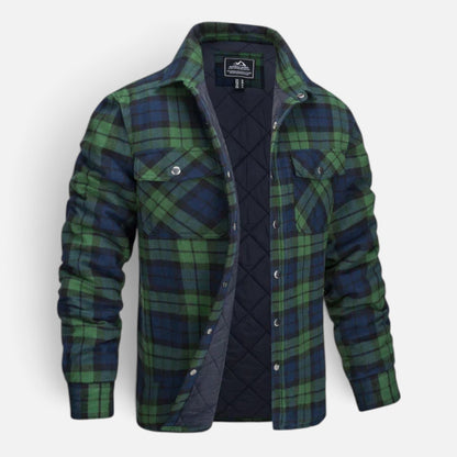 Duvrier | Men's Checked Flannel Jacket