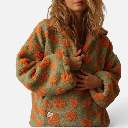 Duvrier | Women's Sherpa Fleece Hoodie