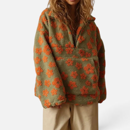 Duvrier | Women's Sherpa Fleece Hoodie