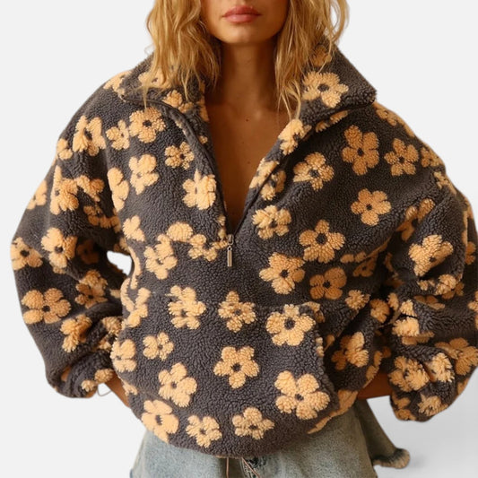 Duvrier | Women's Sherpa Fleece Hoodie