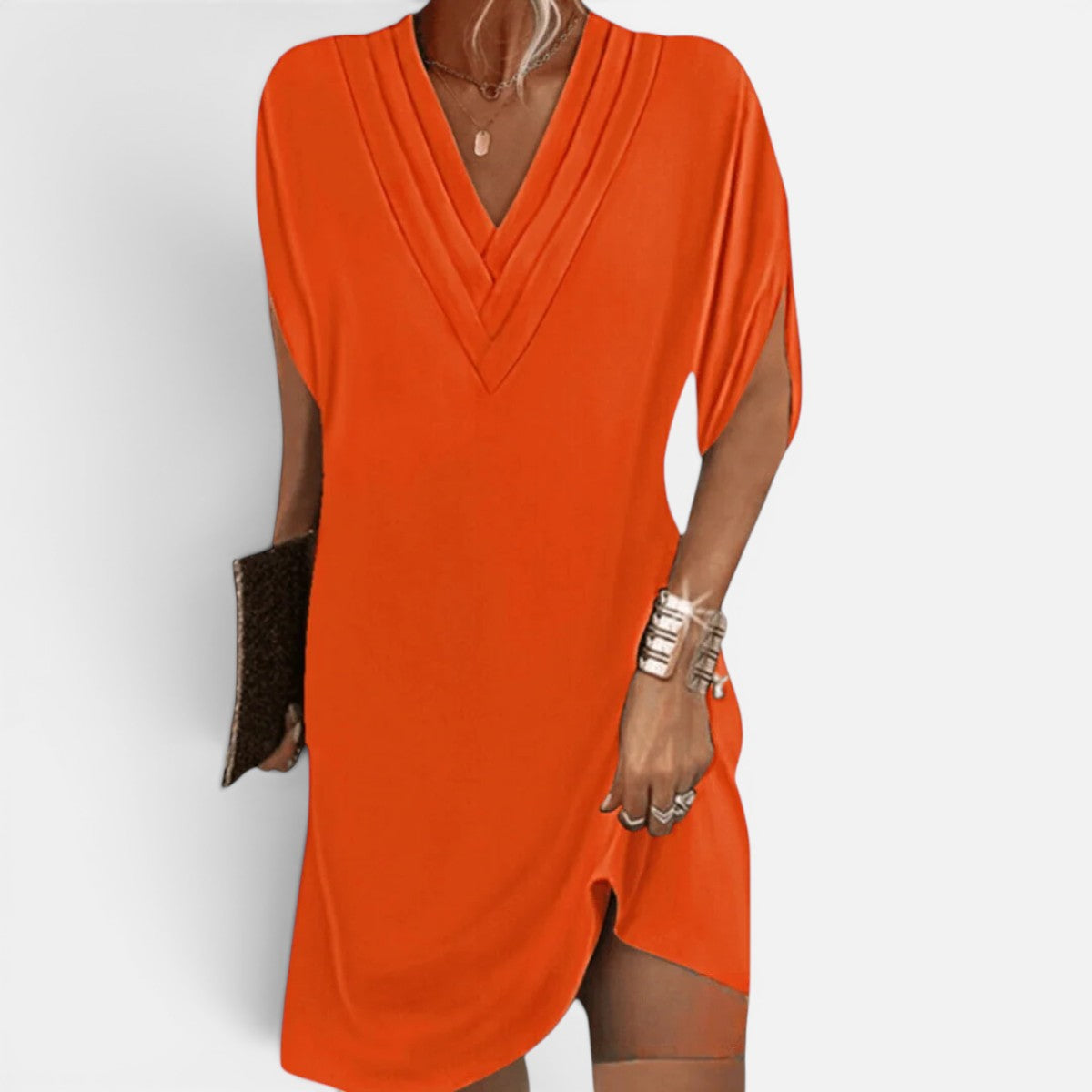 Duvrier | Women's Elegant Tummy-Hiding Dress