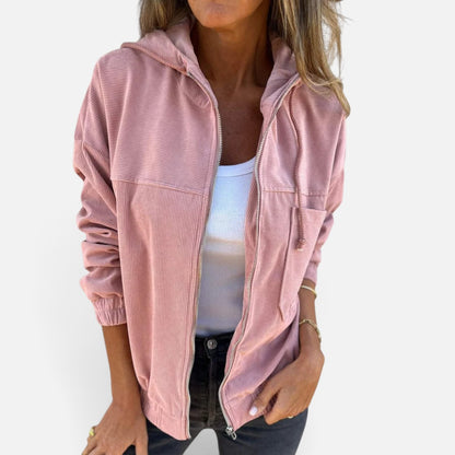 Duvrier | Women's Hooded Zip Up Jacket