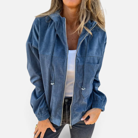 Duvrier | Women's Hooded Zip Up Jacket
