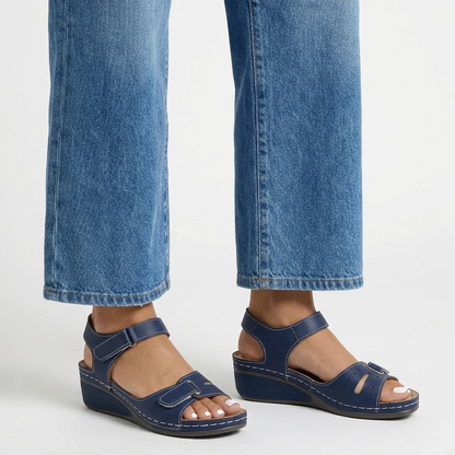 Duvrier | Women's Comfort Sandals with Adjustable Straps and Cushioned Insoles