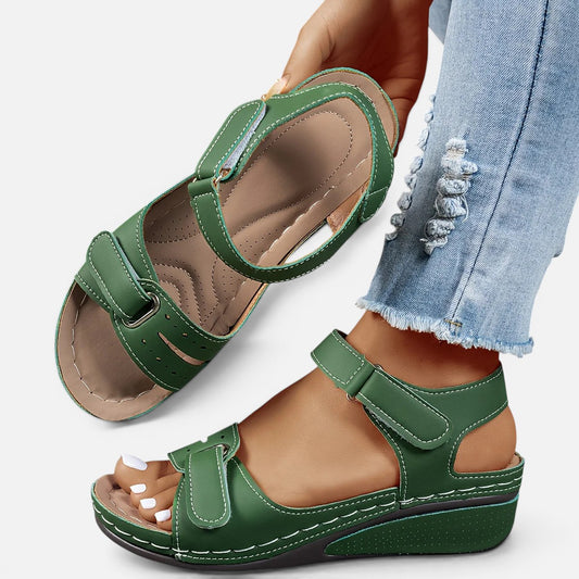 Duvrier | Women's Comfort Sandals with Adjustable Straps and Cushioned Insoles