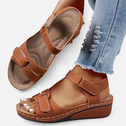 Duvrier | Women's Comfort Sandals with Adjustable Straps and Cushioned Insoles