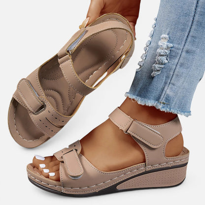 Duvrier | Women's Comfort Sandals with Adjustable Straps and Cushioned Insoles