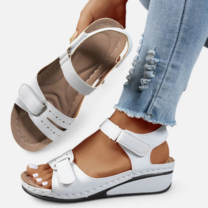 Duvrier | Women's Comfort Sandals with Adjustable Straps and Cushioned Insoles