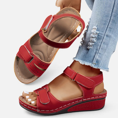 Duvrier | Women's Comfort Sandals with Adjustable Straps and Cushioned Insoles
