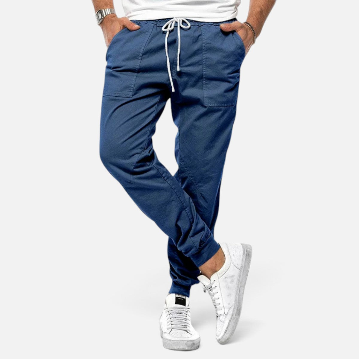 Duvrier | Men's Slim-Fit Jogger Trousers