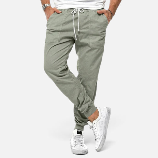Duvrier | Men's Slim-Fit Jogger Trousers