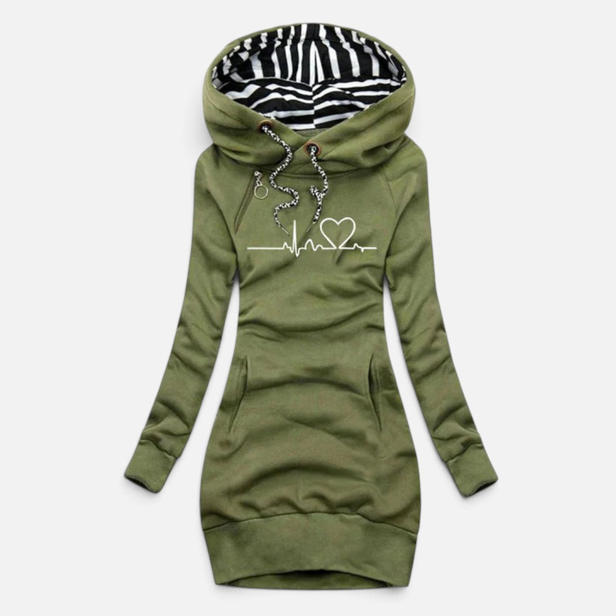 Duvrier | Women's Roll Neck Jumper Dress