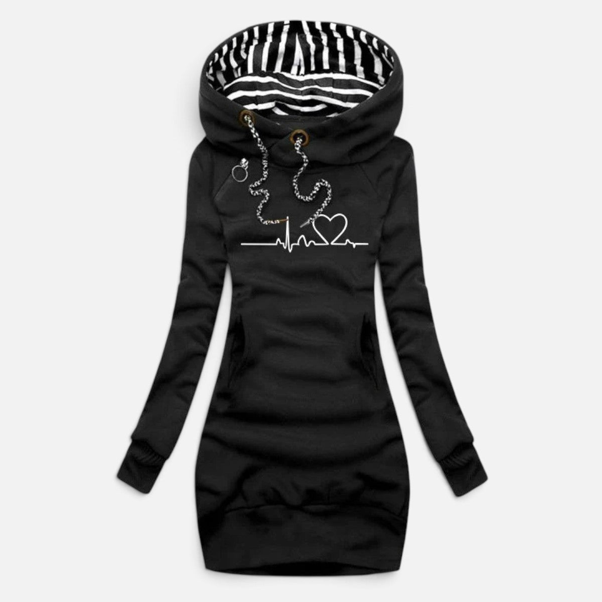 Duvrier | Women's Roll Neck Jumper Dress