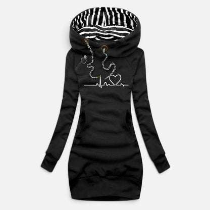 Duvrier | Women's Roll Neck Jumper Dress