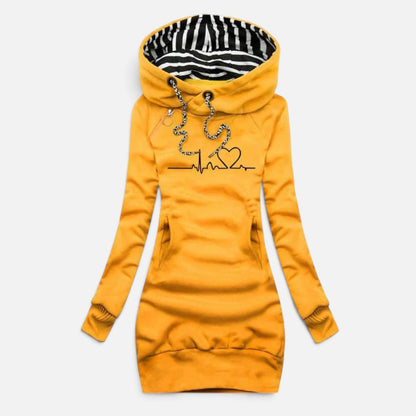 Duvrier | Women's Roll Neck Jumper Dress