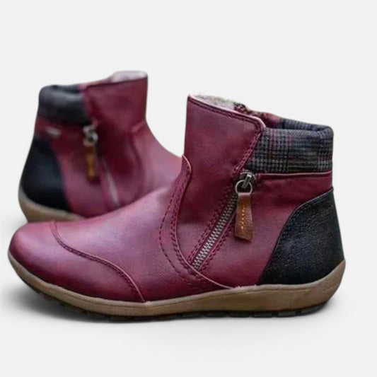 Duvrier | Women's Orthopaedic Leather Ankle Boots
