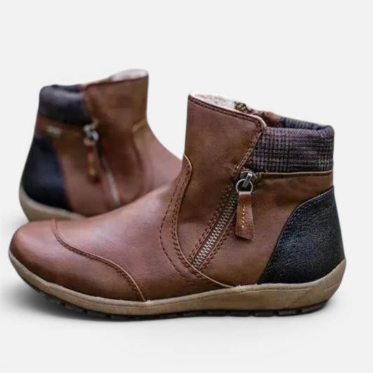 Duvrier | Women's Orthopaedic Leather Ankle Boots