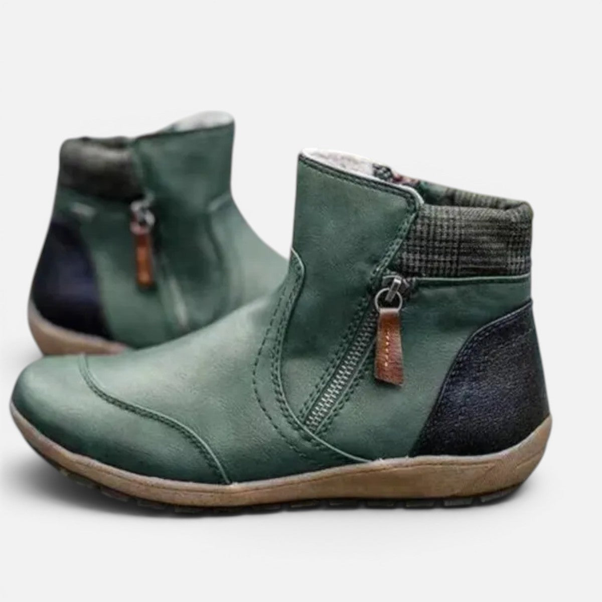 Duvrier | Women's Orthopaedic Leather Ankle Boots