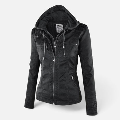 Duvrier | Women's Casual Leather Jacket