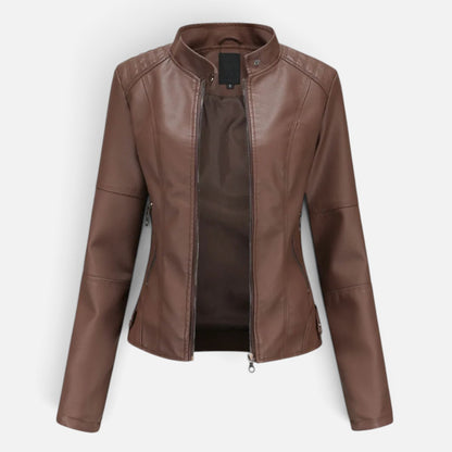 Duvrier | Women's Elegant Leather Jacket
