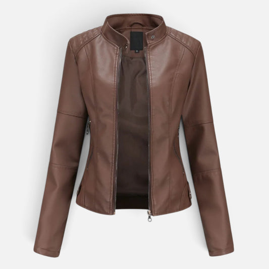 Duvrier | Women's Elegant Leather Jacket