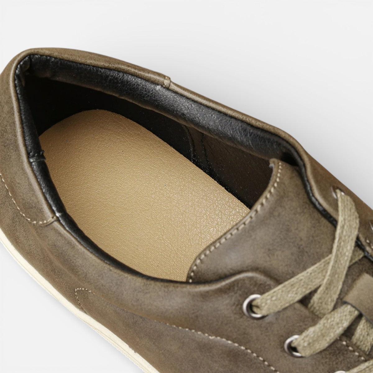 Duvrier | Men’s Comfortable Leather Sneakers – Smart Casual Wear