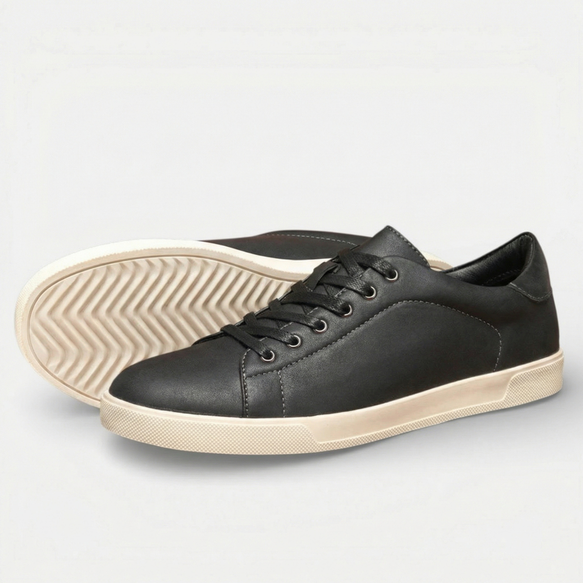 Duvrier | Men’s Comfortable Leather Sneakers – Smart Casual Wear