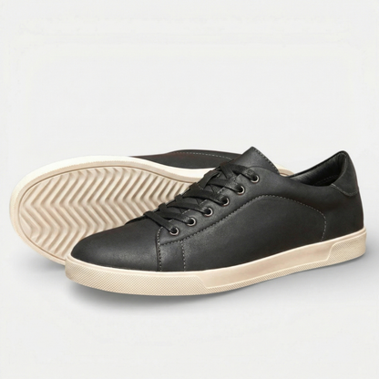 Duvrier | Men’s Comfortable Leather Sneakers – Smart Casual Wear