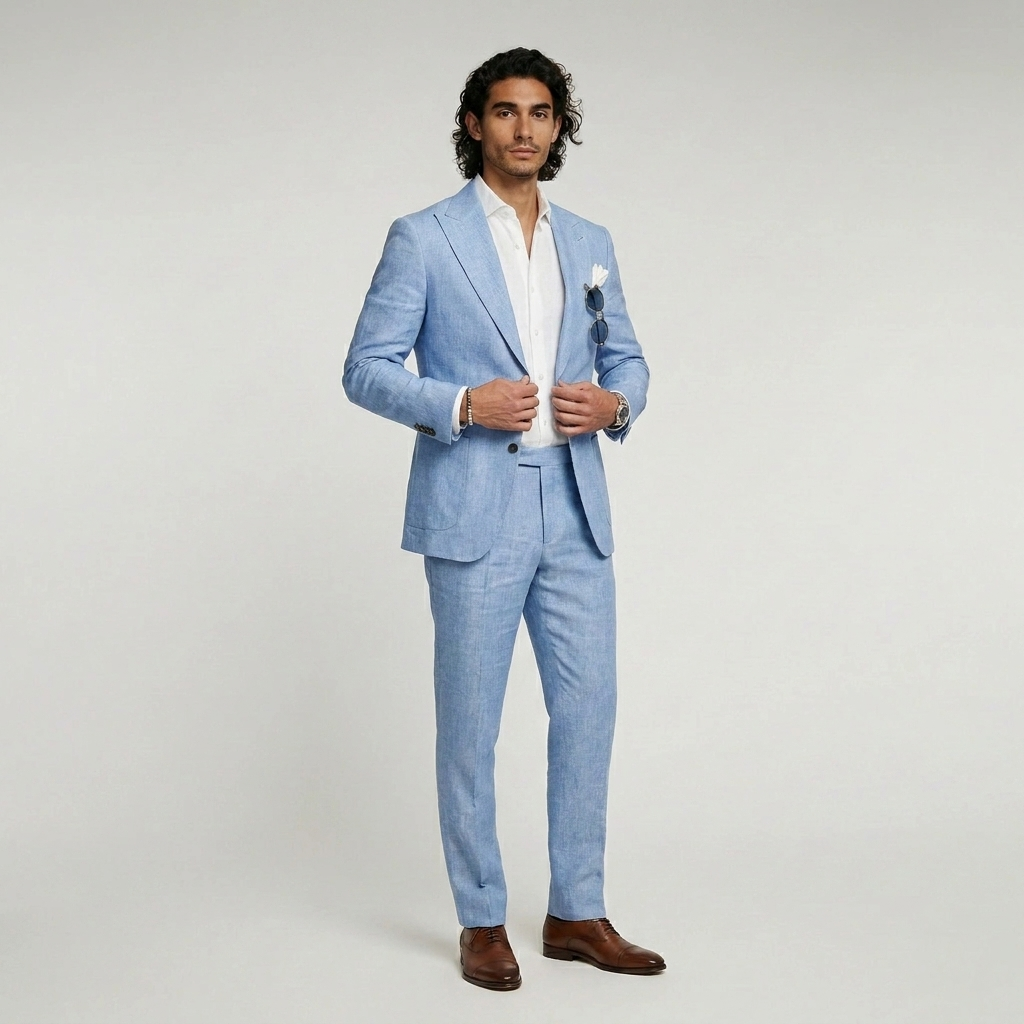 Duvrier | Men's Breathable Wedding Suit - Elegant Formal Wear