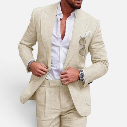 Duvrier | Men's Breathable Wedding Suit - Elegant Formal Wear