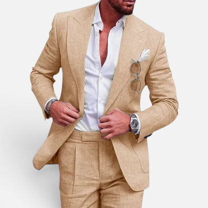 Duvrier | Men's Breathable Wedding Suit - Elegant Formal Wear