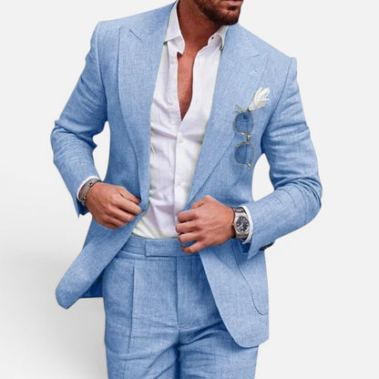 Duvrier | Men's Breathable Wedding Suit - Elegant Formal Wear