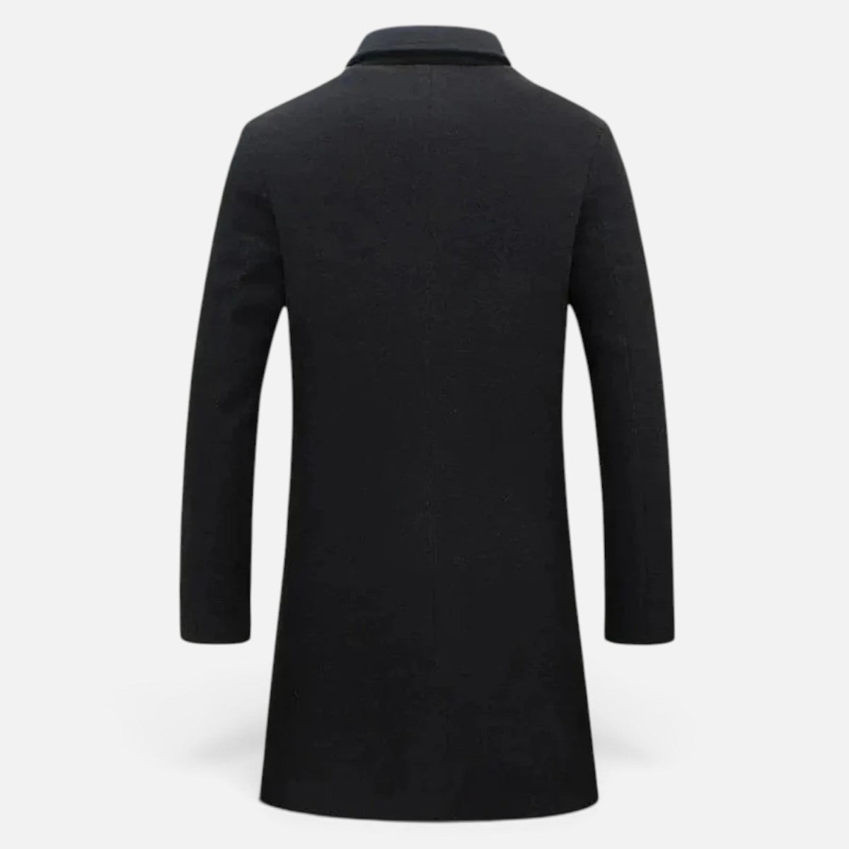Duvrier | Men's Slim-Fit Long Overcoat