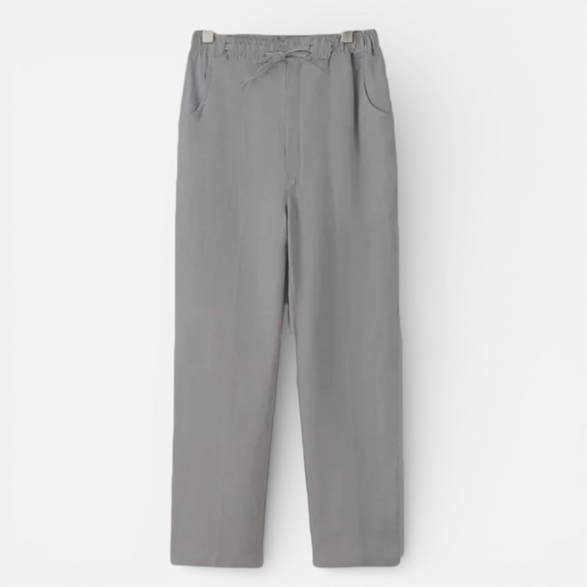 Duvrier | Men’s Breathable Linen Trousers - Comfortable Everyday Fit