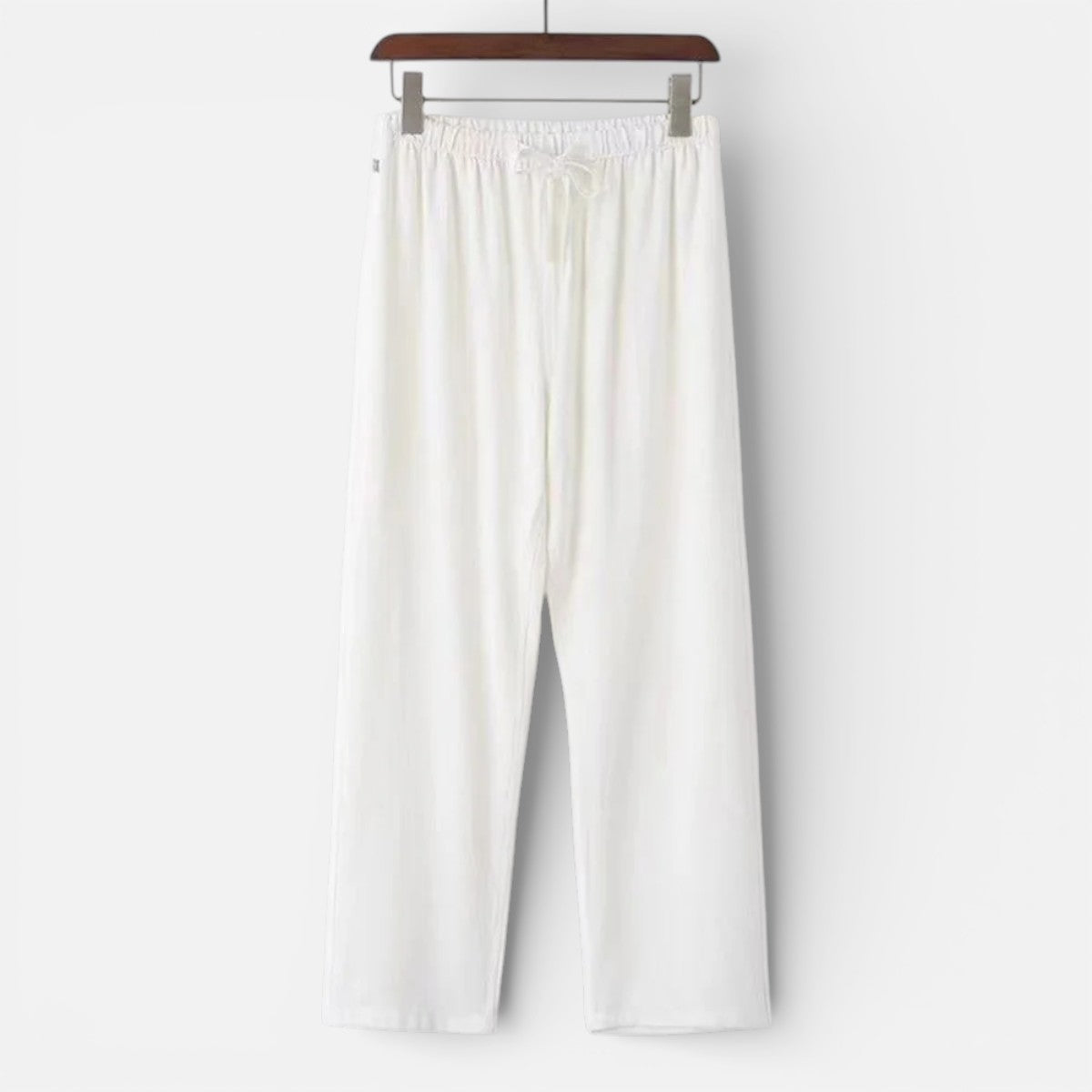 Duvrier | Men’s Breathable Linen Trousers - Comfortable Everyday Fit