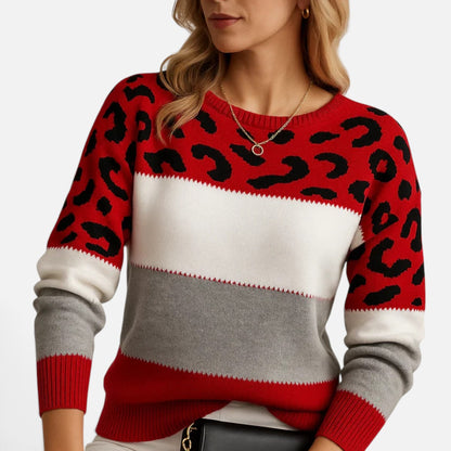 Duvrier | Women's Trendy Stylish Patterned Jumper