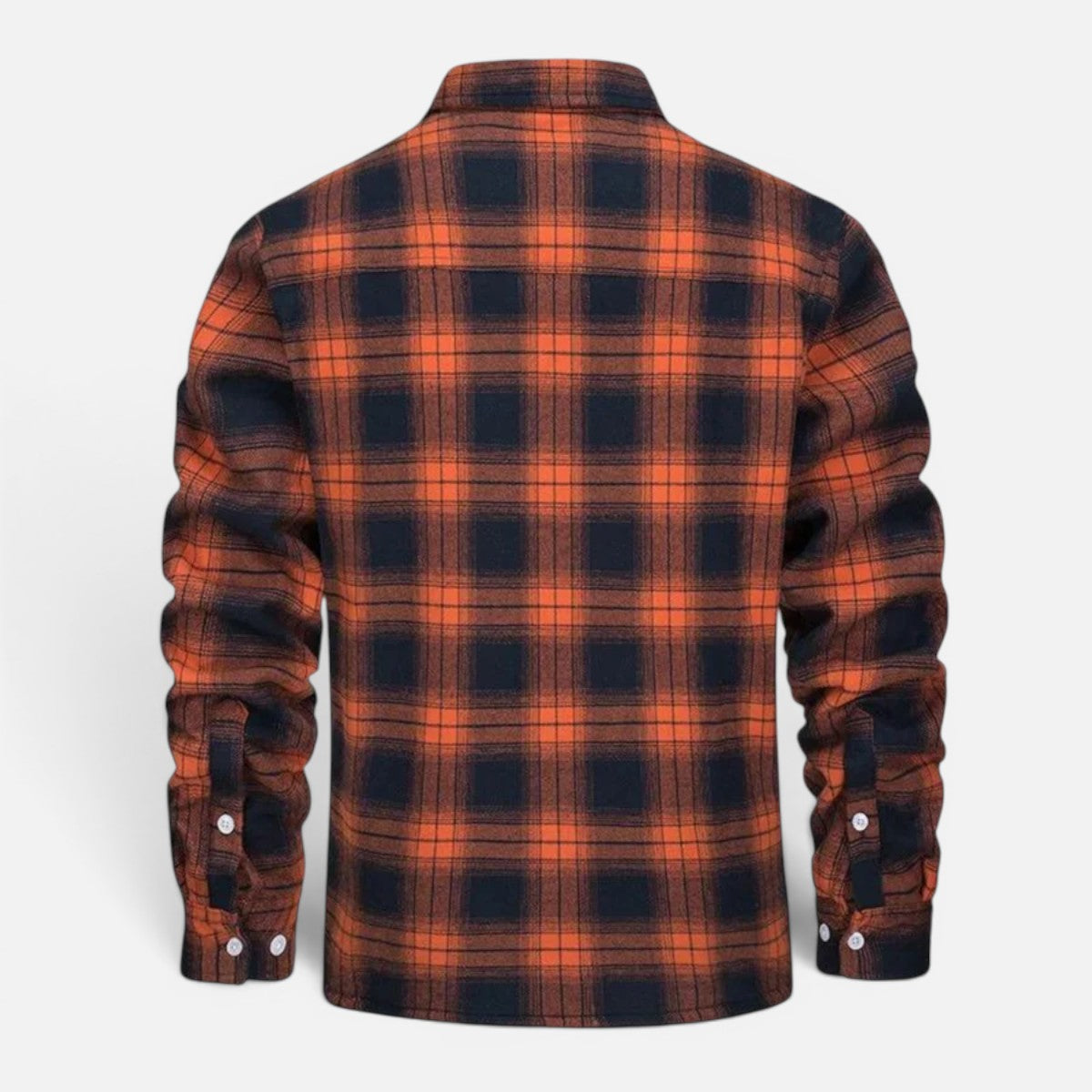 Duvrier | Men's Sherpa Lined Plaid Jacket