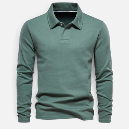 Duvrier | Men's Cotton Polo Jumper