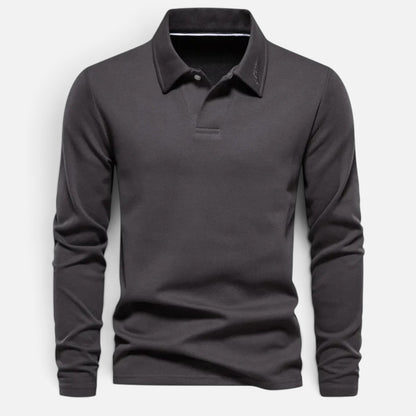 Duvrier | Men's Cotton Polo Jumper