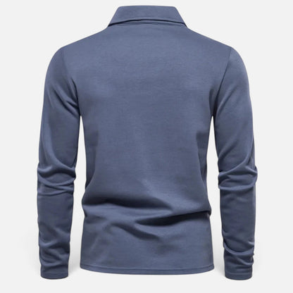 Duvrier | Men's Cotton Polo Jumper