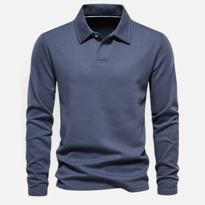 Duvrier | Men's Cotton Polo Jumper