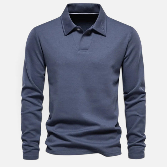 Duvrier | Men's Cotton Polo Jumper