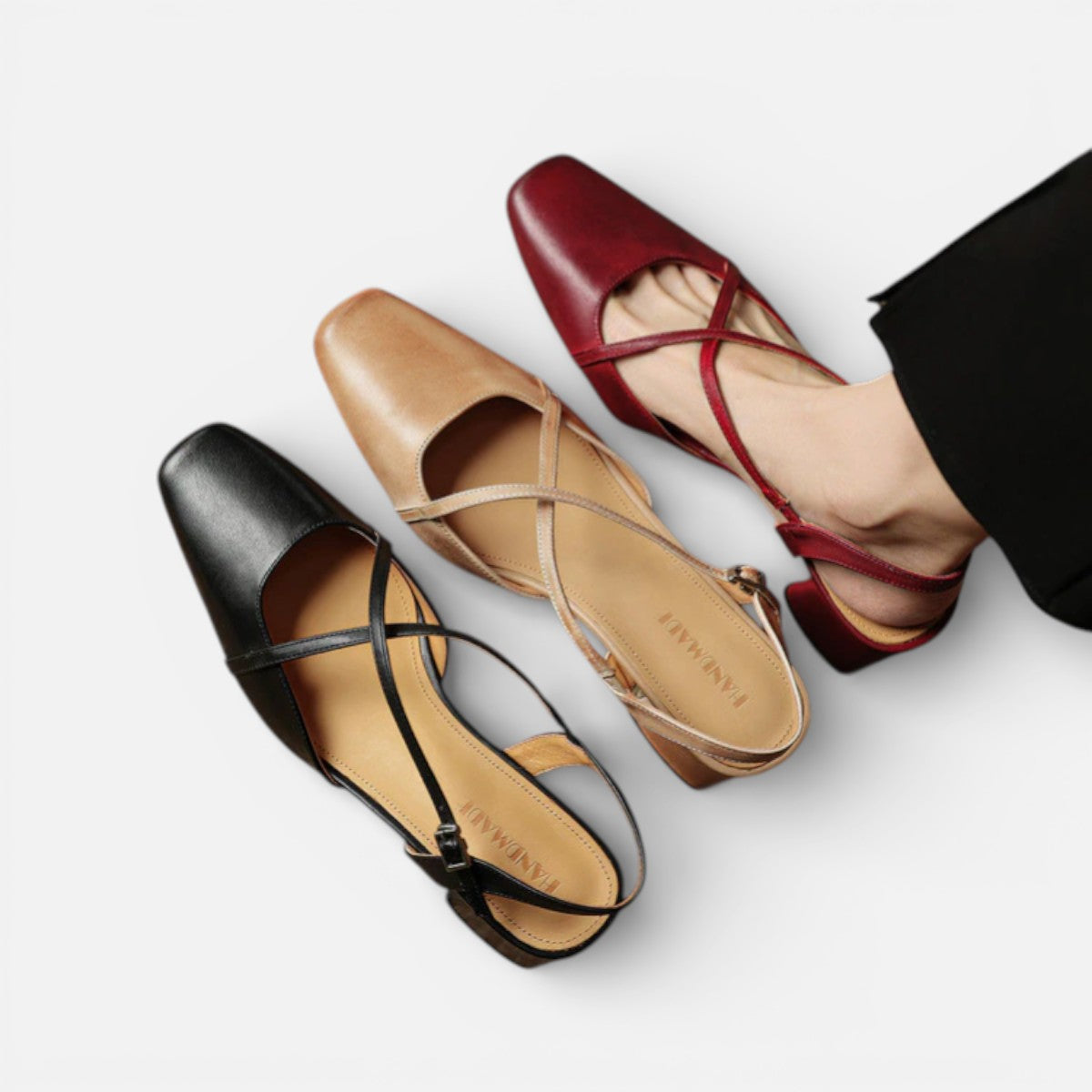 Duvrier | Women's Elegant Leather Heels - Comfortable Elegant Fit