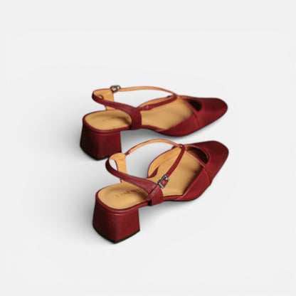 Duvrier | Women's Elegant Leather Heels - Comfortable Elegant Fit