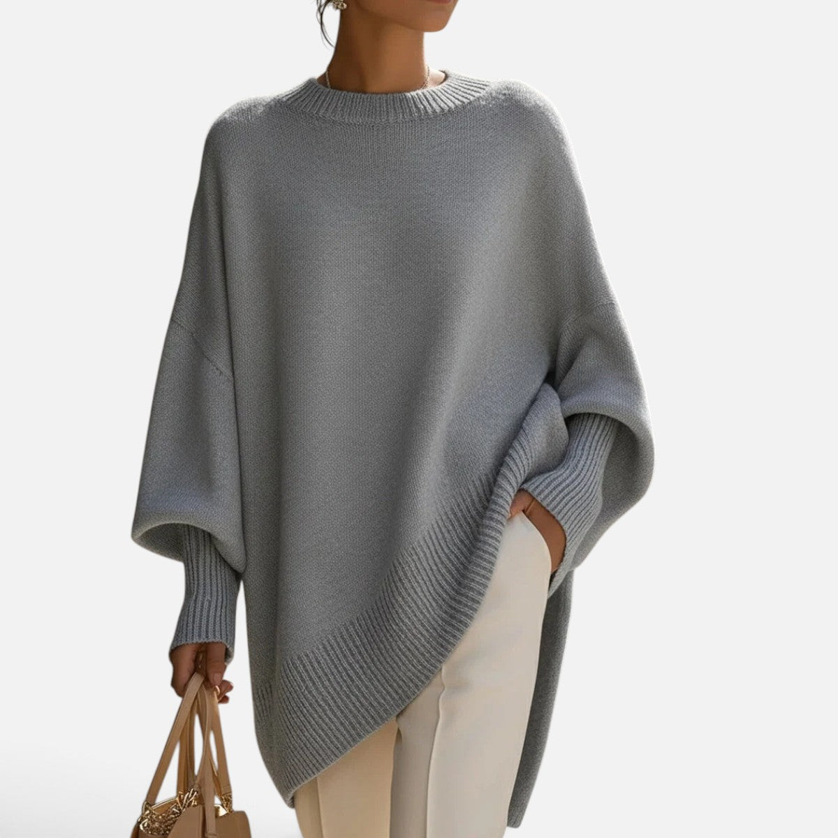 Duvrier | Women's Oversized Pullover - Jumper