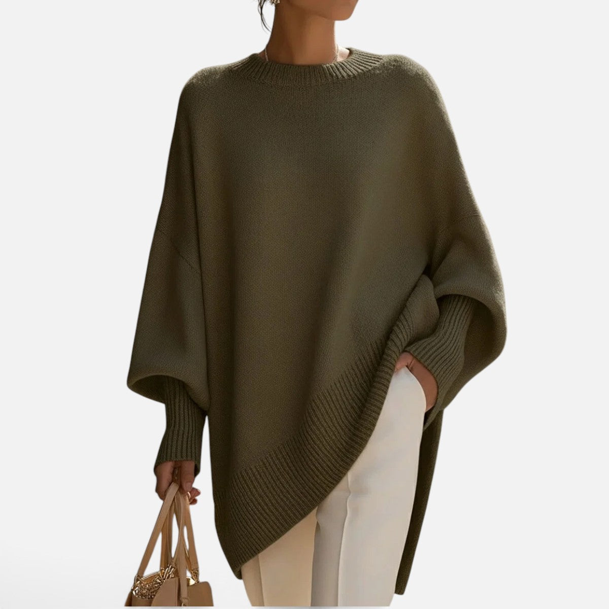 Duvrier | Women's Oversized Pullover - Jumper